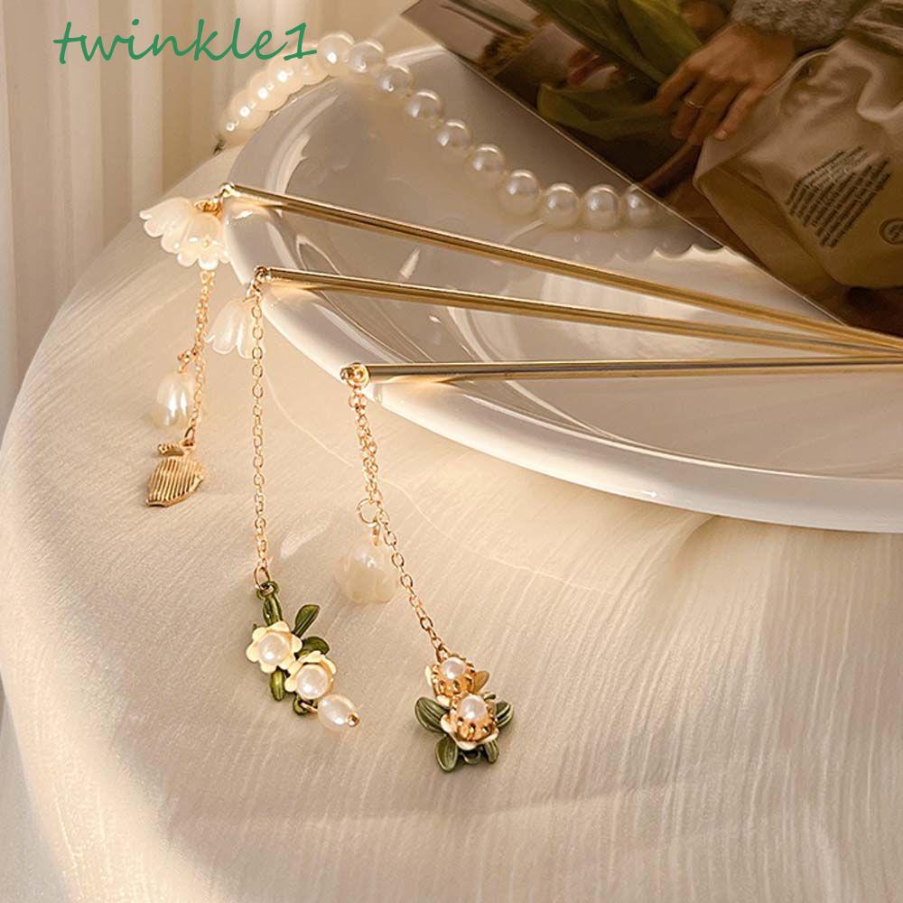 Kẹp Tóc Kim Loại Hình Hoa Thời Trang Cho Nữ