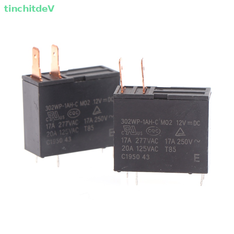 Set 2 Rơ Le 12V 302WP-1AH-C M02 12VDC 4Pin Chuyên Dụng Cho Lò Vi Sóng