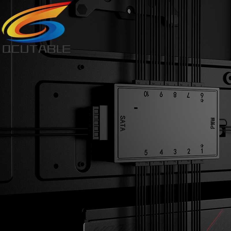 Bộ Chia 1 Ra 10 Cổng 4 Pin PWM SATA Cho Máy Tính Ốp