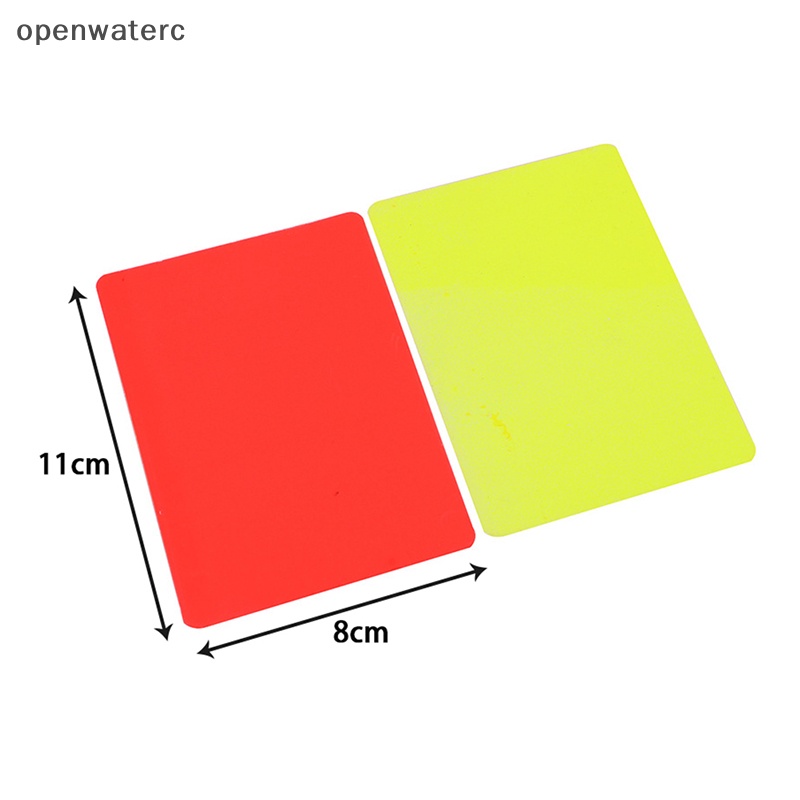 Dụng Cụ Ghi Lại Trọng Tài Bóng Đá Màu Đỏ Và Vàng
