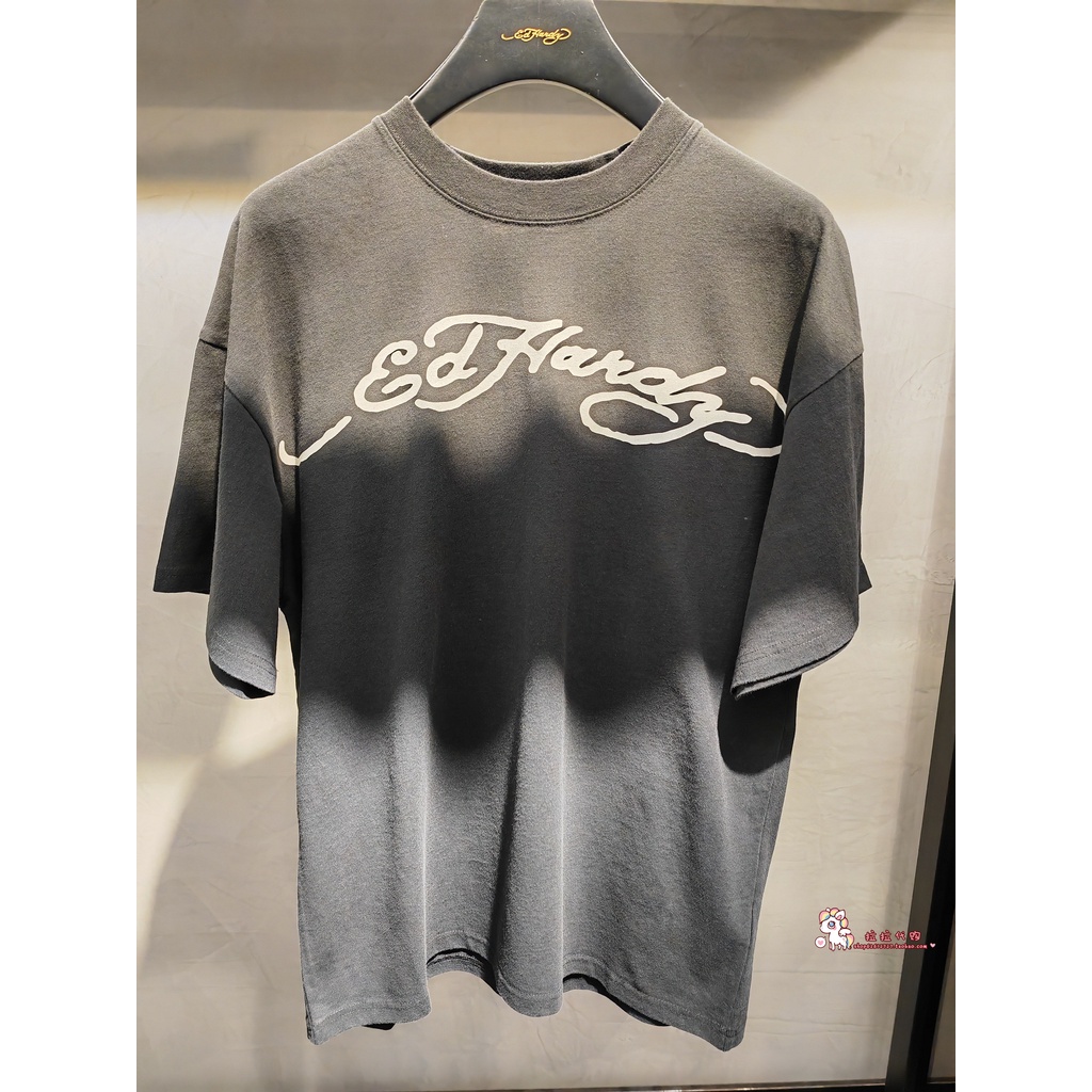Áo Thun Nam Tay Ngắn In Hình Ed Hardy E1OBM353