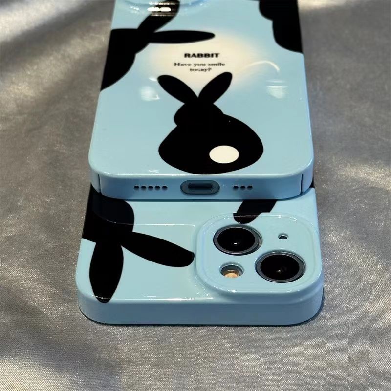 Ốp Điện Thoại Cứng Họa Tiết Hoạt Hình Chú Thỏ Dễ Thương Cho iPhone13promax 11 1214pro