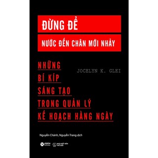 Sách - đừng để nước đến chân mới nhảy 119k