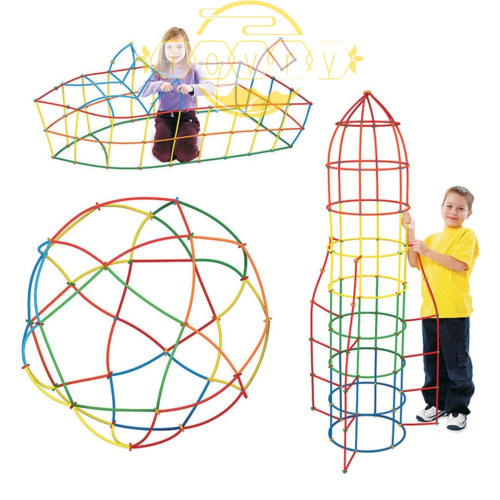 Khối Xây Dựng Bằng Nhựa 4D Vui Nhộn Cho Bé