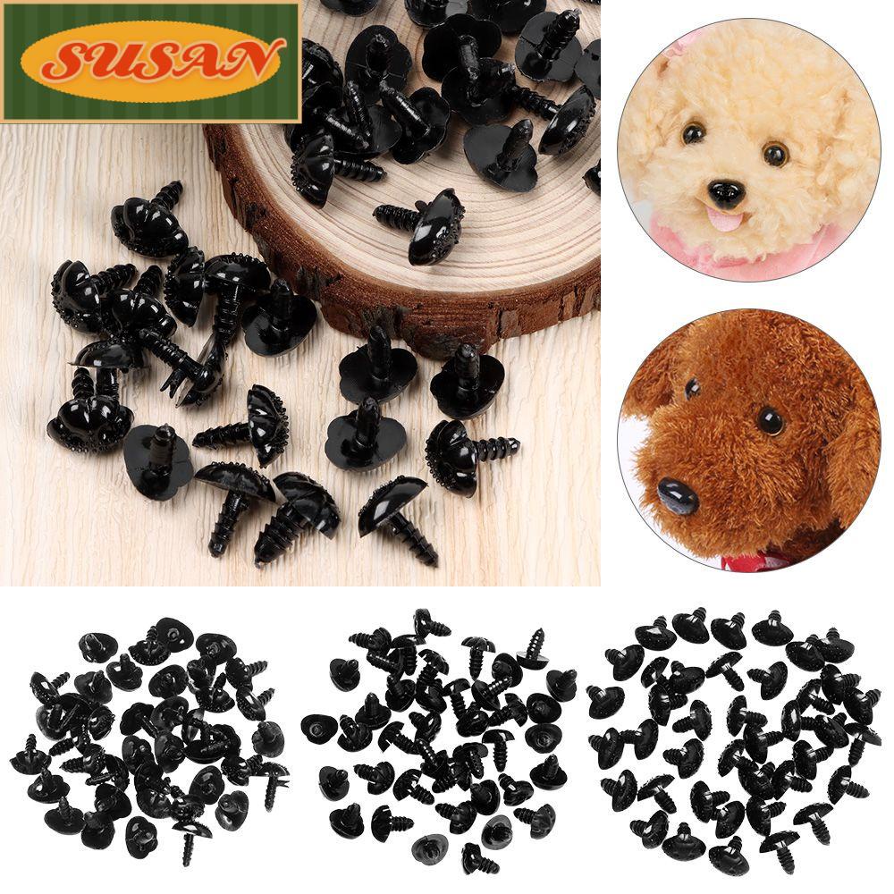 Bộ 40 Nút Nhựa Hình Gấu / Mũi Chó Mới