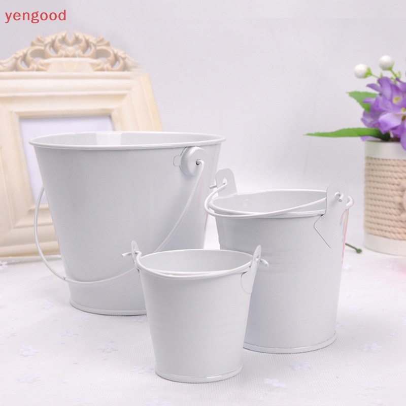 Xô Kẹo Mini Bằng Kim Loại Dùng Trang Trí Tiệc Cưới DIY