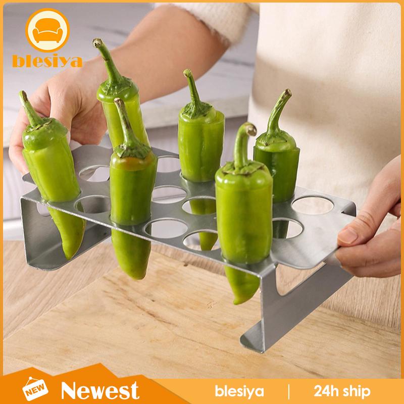 Vỉ Nướng BBQ 18 Lỗ Bằng Thép Không Gỉ Trọng Lượng Nhẹ