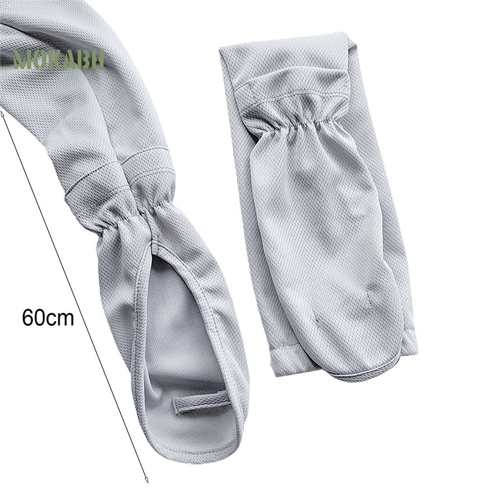 1 Cặp Găng Tay Chống Nắng Siêu Mỏng Dùng Khi Đạp Xe Mùa Hè