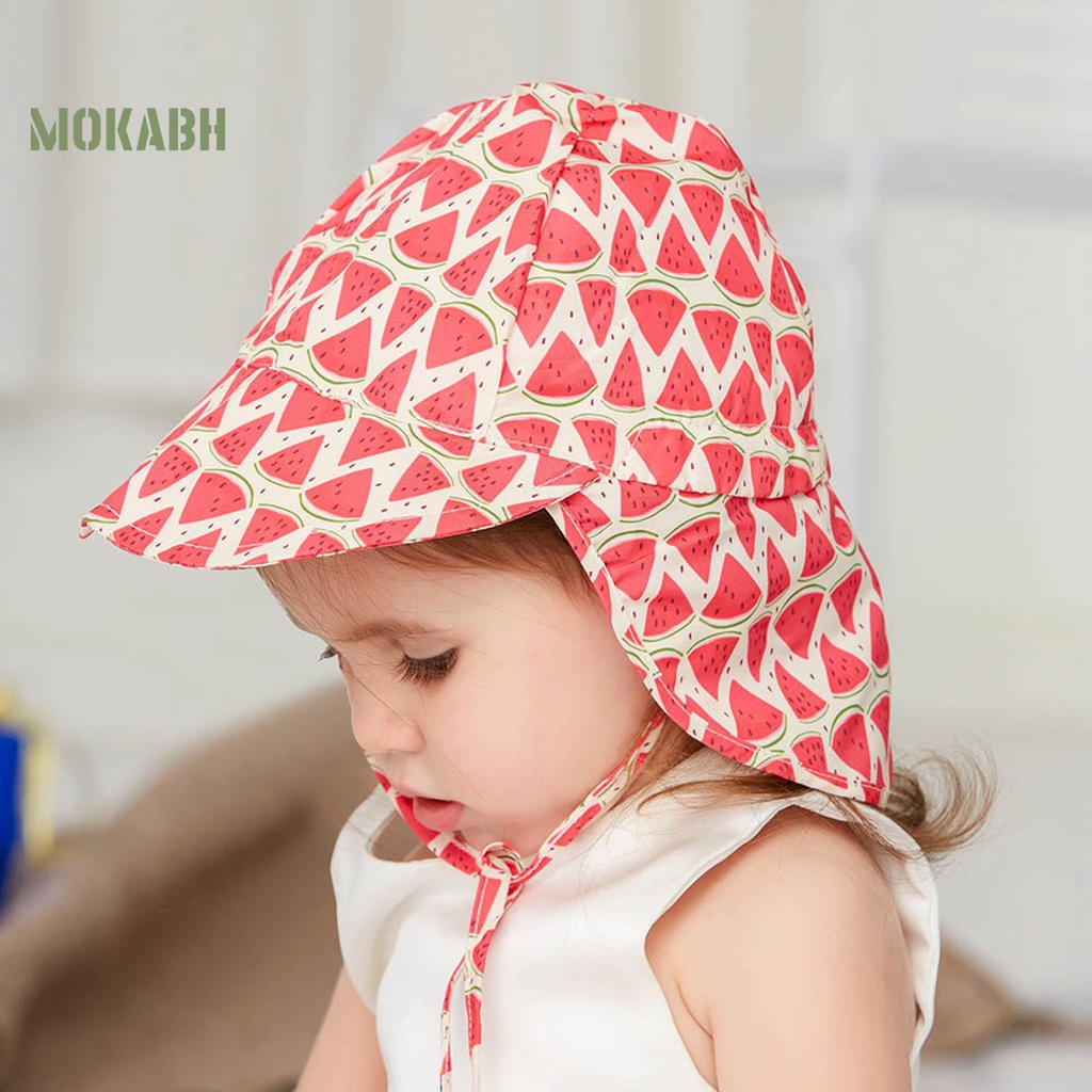 [Mok Abh] Mũ Vành Rộng Mềm Mại Chống Nắng Gấp Lại Được Dùng Cho Mùa Hè