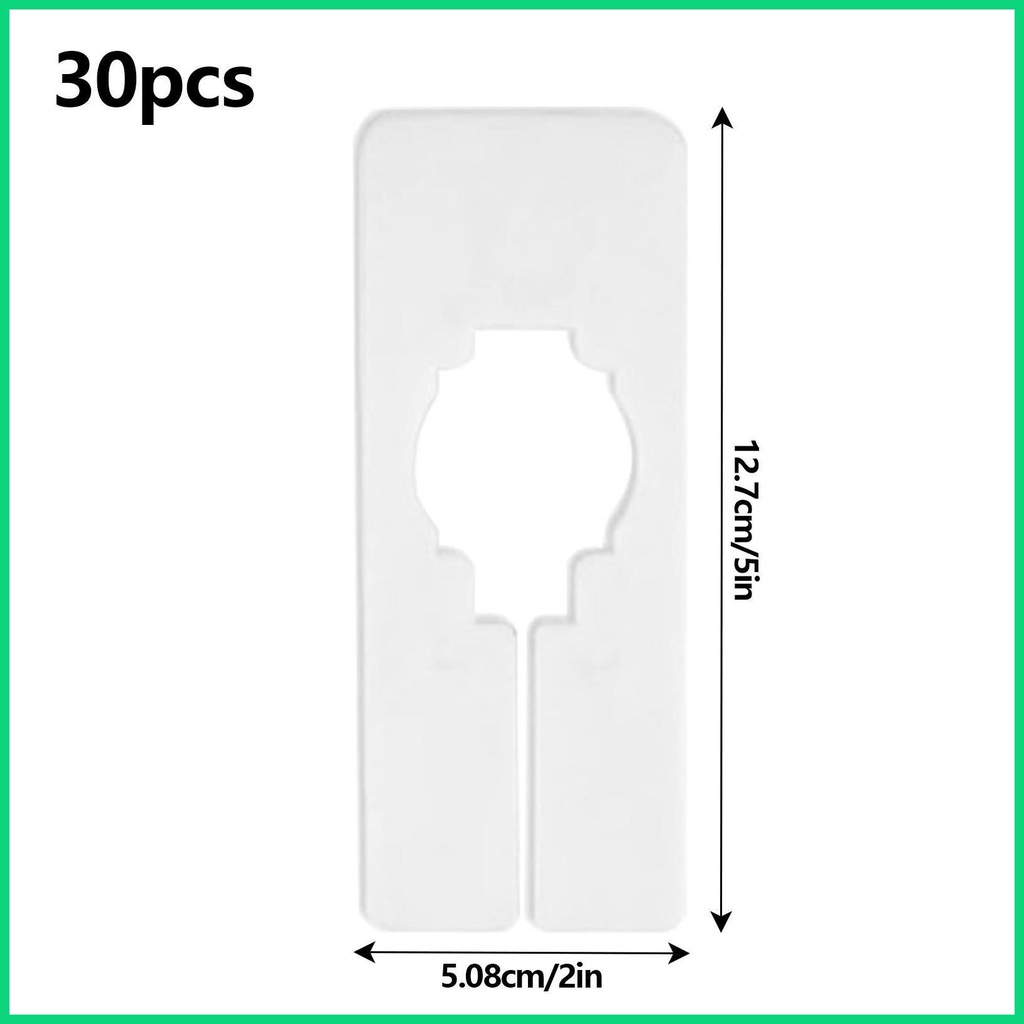 Set 30 Miếng Phân Loại Quần Áo Hình Chữ Nhật Có Thể Tái Sử Dụng Cho jiwvn