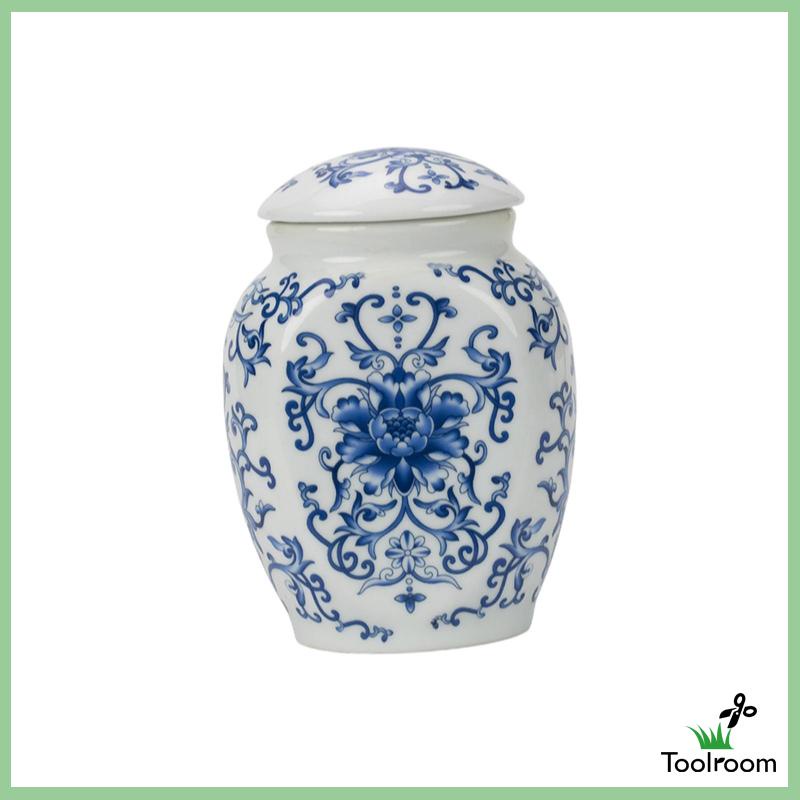 Lọ Gốm Đựng Trà Có Nắp Đậy Sắp Xếp Gọn Gàng