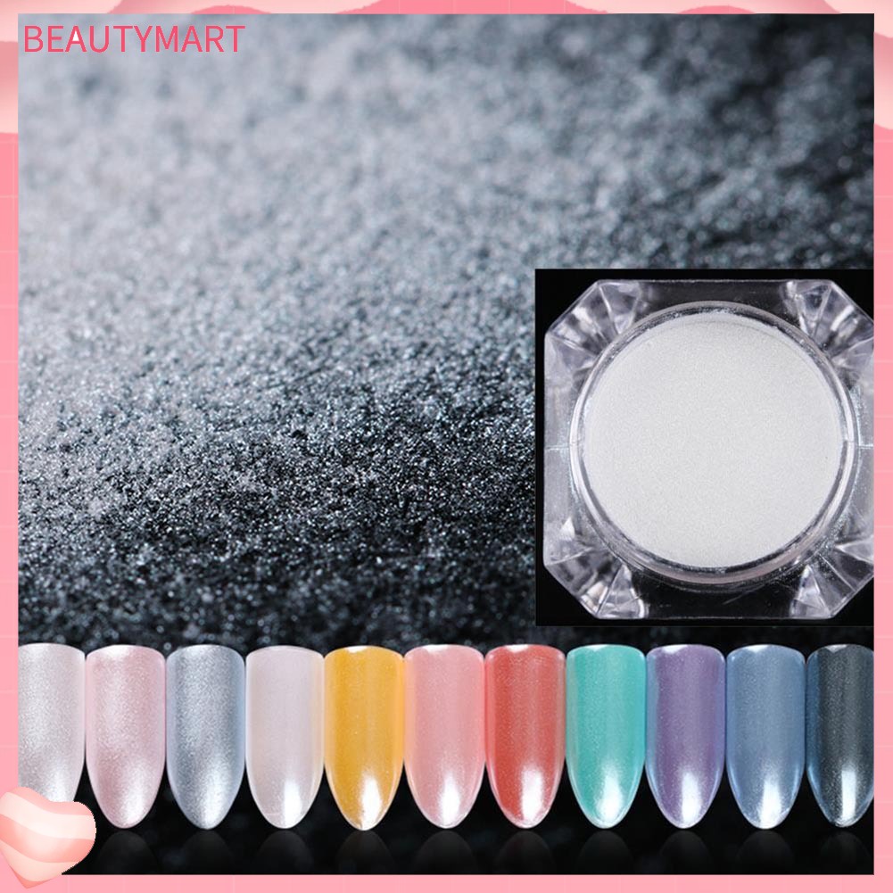 Bột Nhũ Kim Tuyến Hai Đầu Kèm Cọ Hai Đầu Dùng Trang Trí Móng Tay Nghệ Thuật DIY