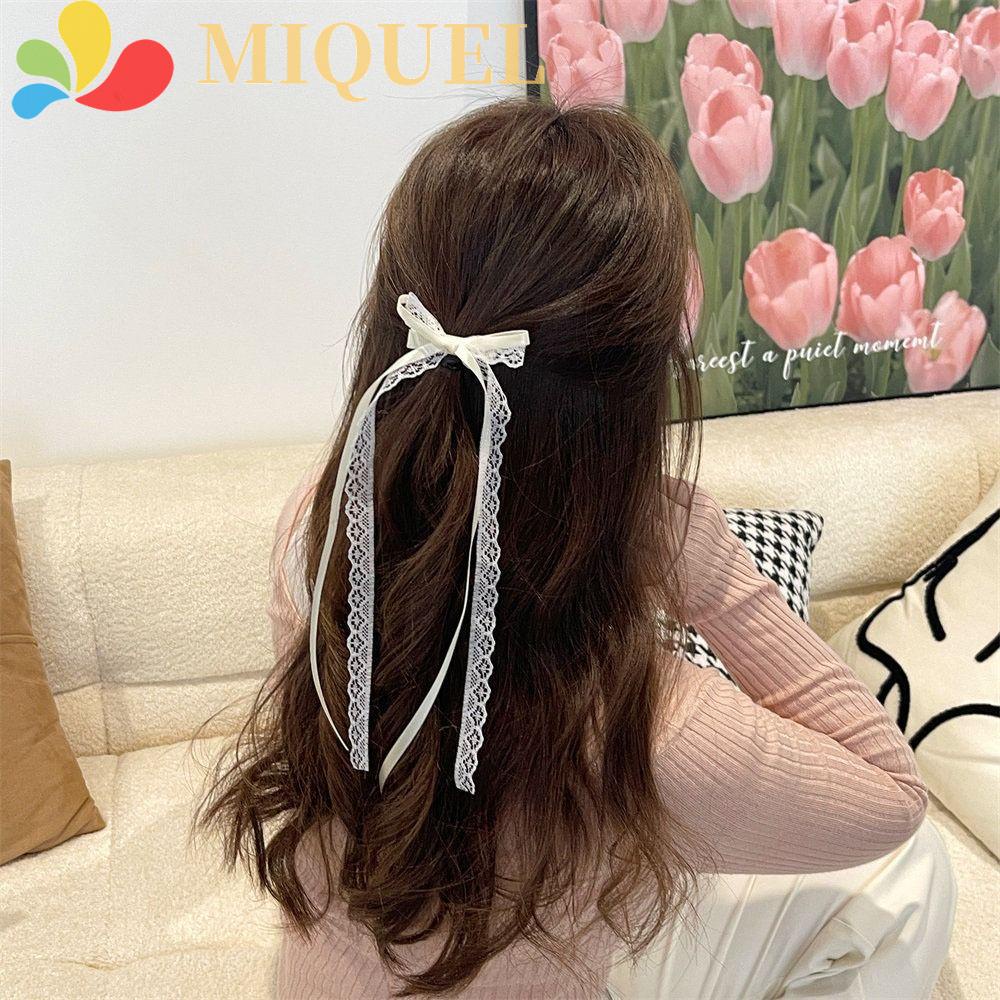 Kẹp Tóc Nơ Mini y2k Phong Cách Lolita Đơn Giản Cho Nữ