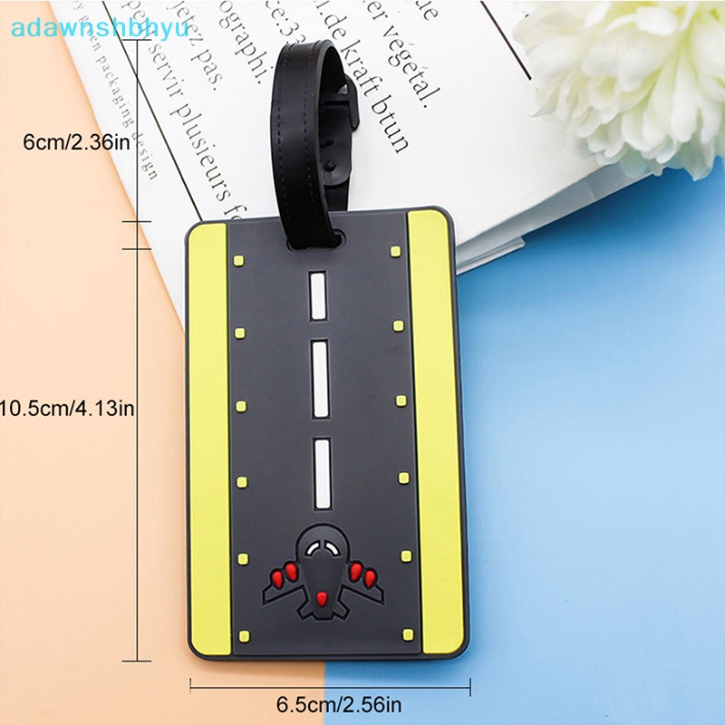 Thẻ Đánh Dấu Hành Lý Hình Máy Bay Nhỏ Dễ Thương Chống Thất Lạc