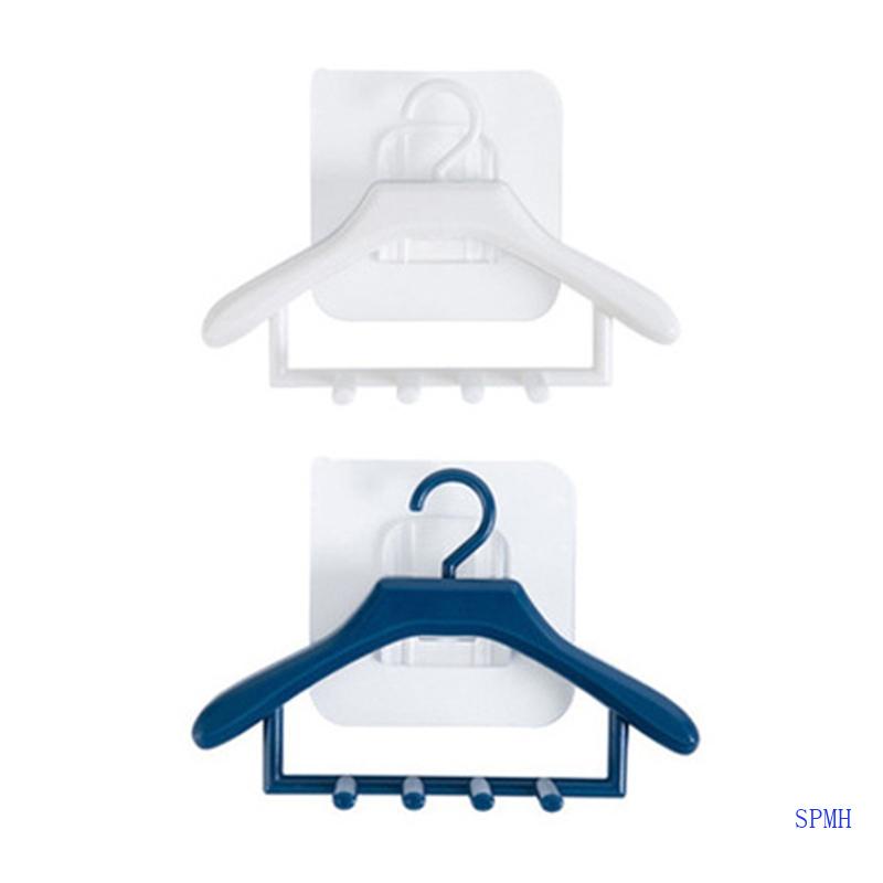 Giá Đỡ Bàn Chải Đánh Răng / Dao Cạo Râu Gắn Tường Siêu Sáng Tạo Sắp Xếp Gọn Gàng Cho Nhà Bếp Nhà Tắm