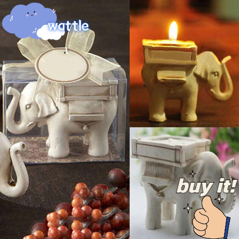 Giá Đỡ Nến Hình Chú Voi Độc Đáo Trang Trí Nhà Cửa