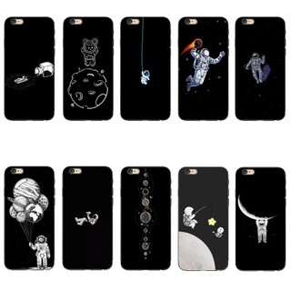 Ốp Lưng silicone Mềm Màu Đen Cho iPhone6 Plus 6s Plus