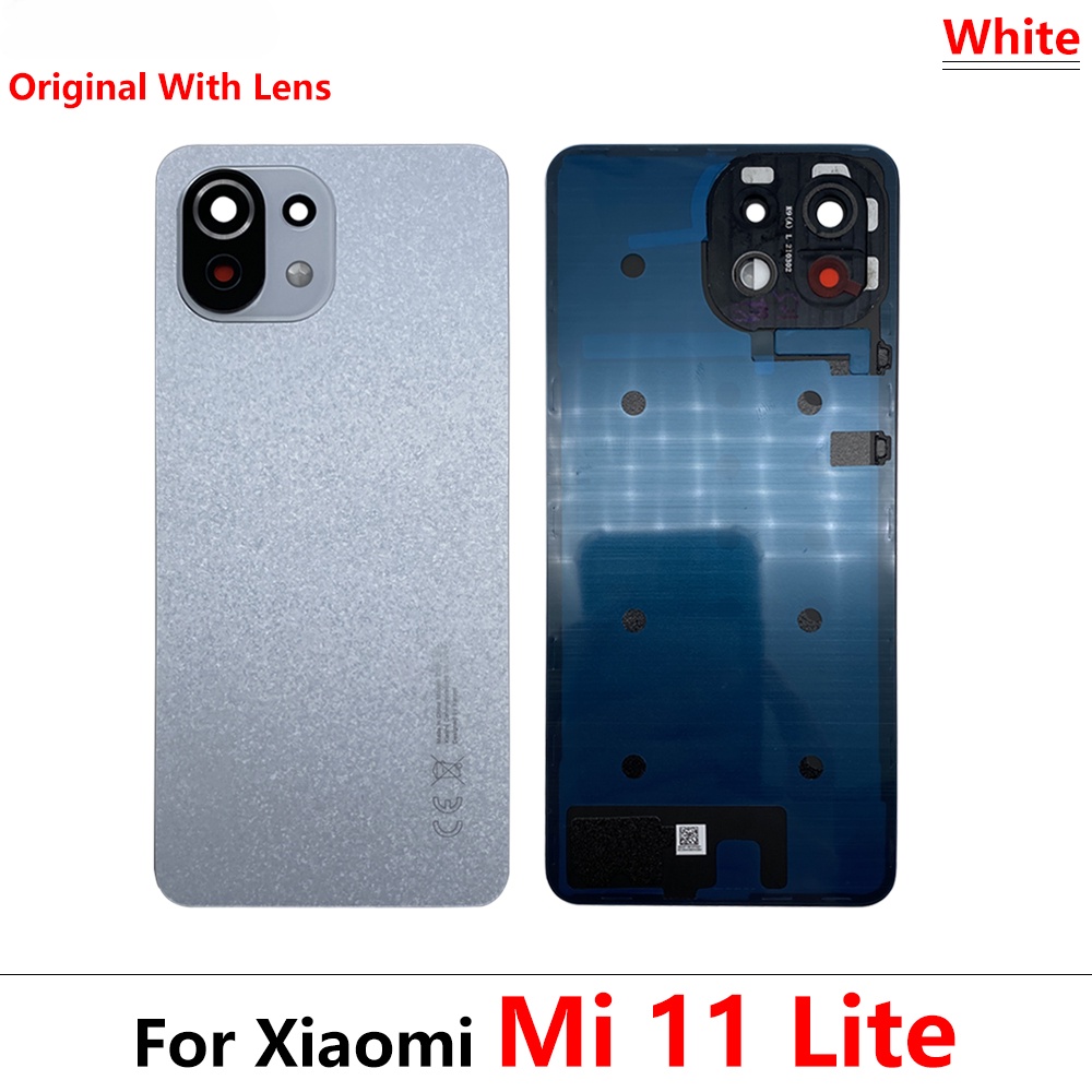 Mặt Lưng Điện Thoại Bằng Kính Dành Cho Xiaomi Mi 11 Lite 5G M2101K9AG M2101K9G
