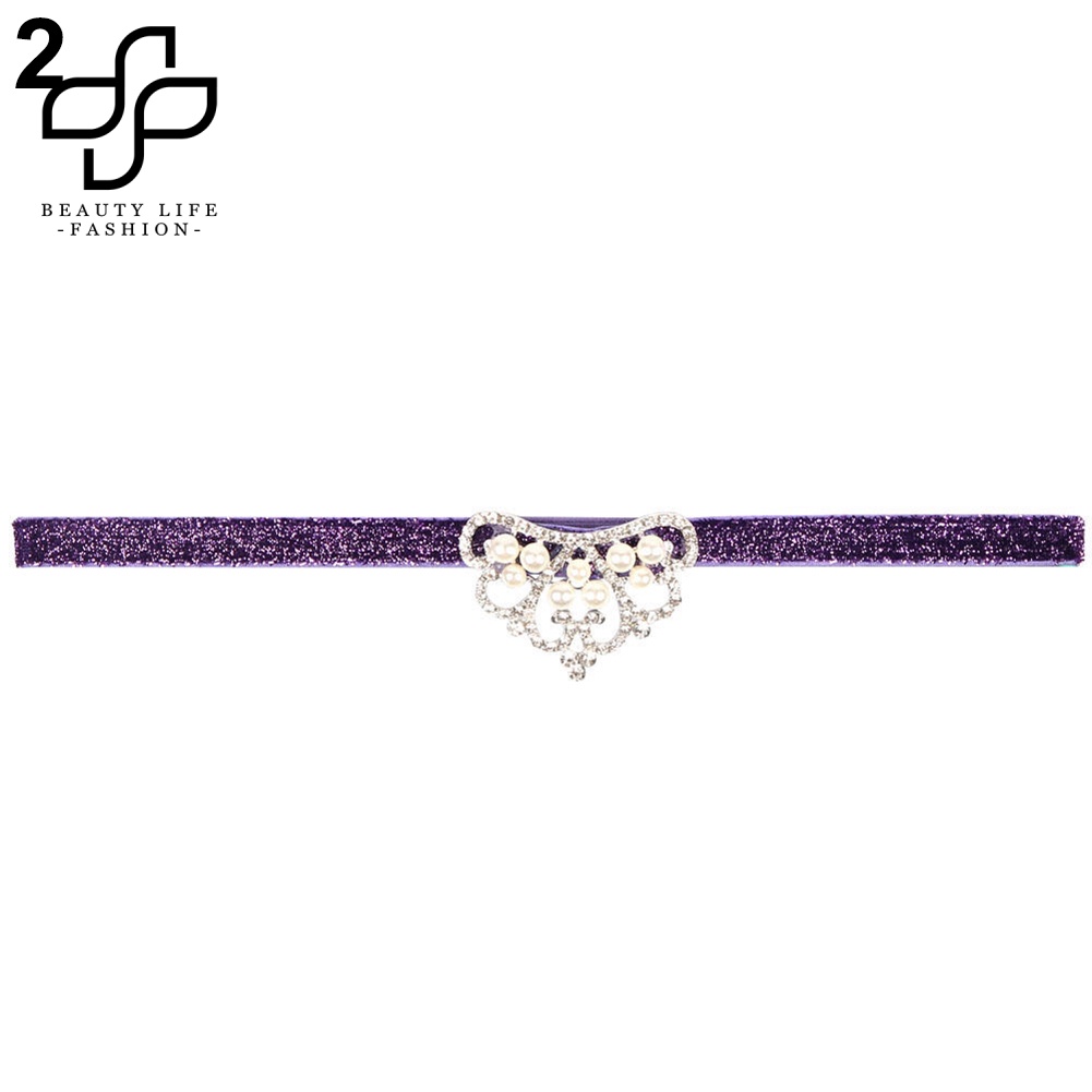 Băng Đô Cài Tóc Hình Vương Miện Lấp Lánh Dễ Thương Cho Bé Gái