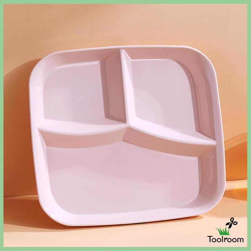 Khay Đựng Thức Ăn 3 Ngăn Tiện Dụng Cho Nhà Hàng / Nhà Bếp