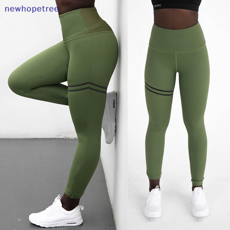Ntvn Quần Legging Thể Thao Yoga Cạp Cao Seluar Panjang Sukan Wanita OIK Hợp Thời Trang Cho Nữ