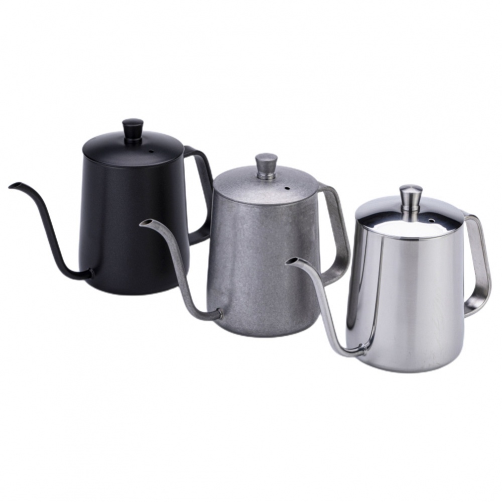 Ấm Đun Nước Bằng Thép Không Gỉ Với Dung Tích 350 / 600ML