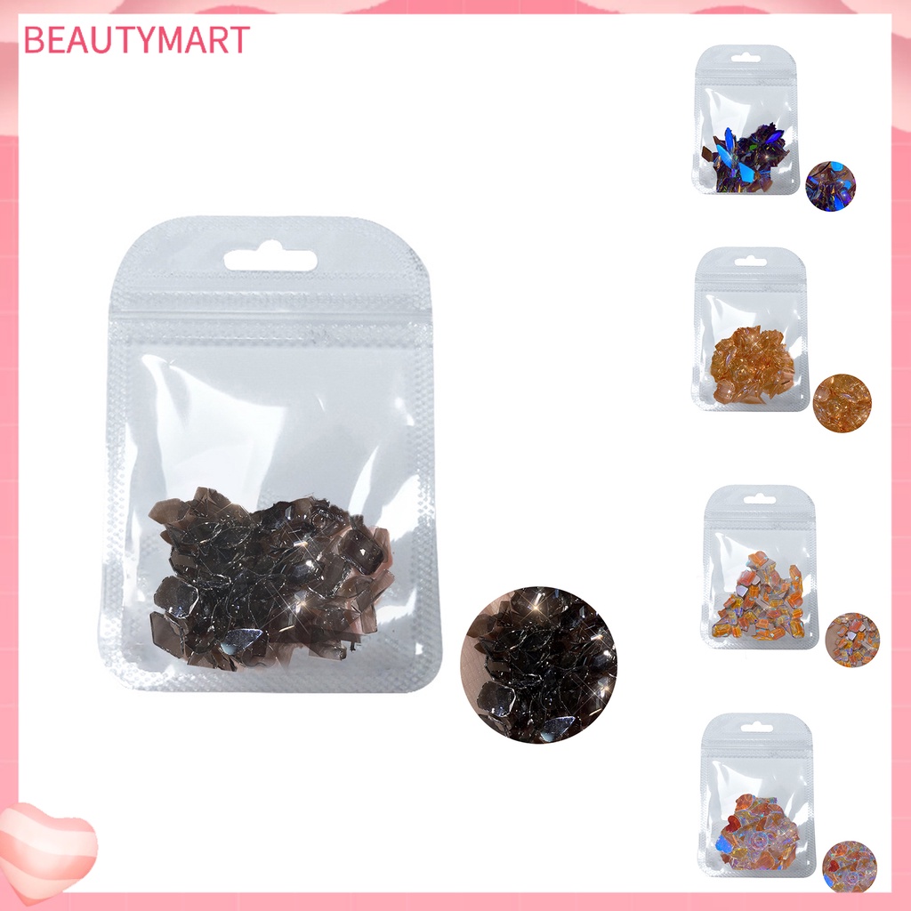 Bộ 50 Viên Đá 3D Mini Nhiều Màu Sắc Dùng Trang Trí Móng Tay Nghệ Thuật