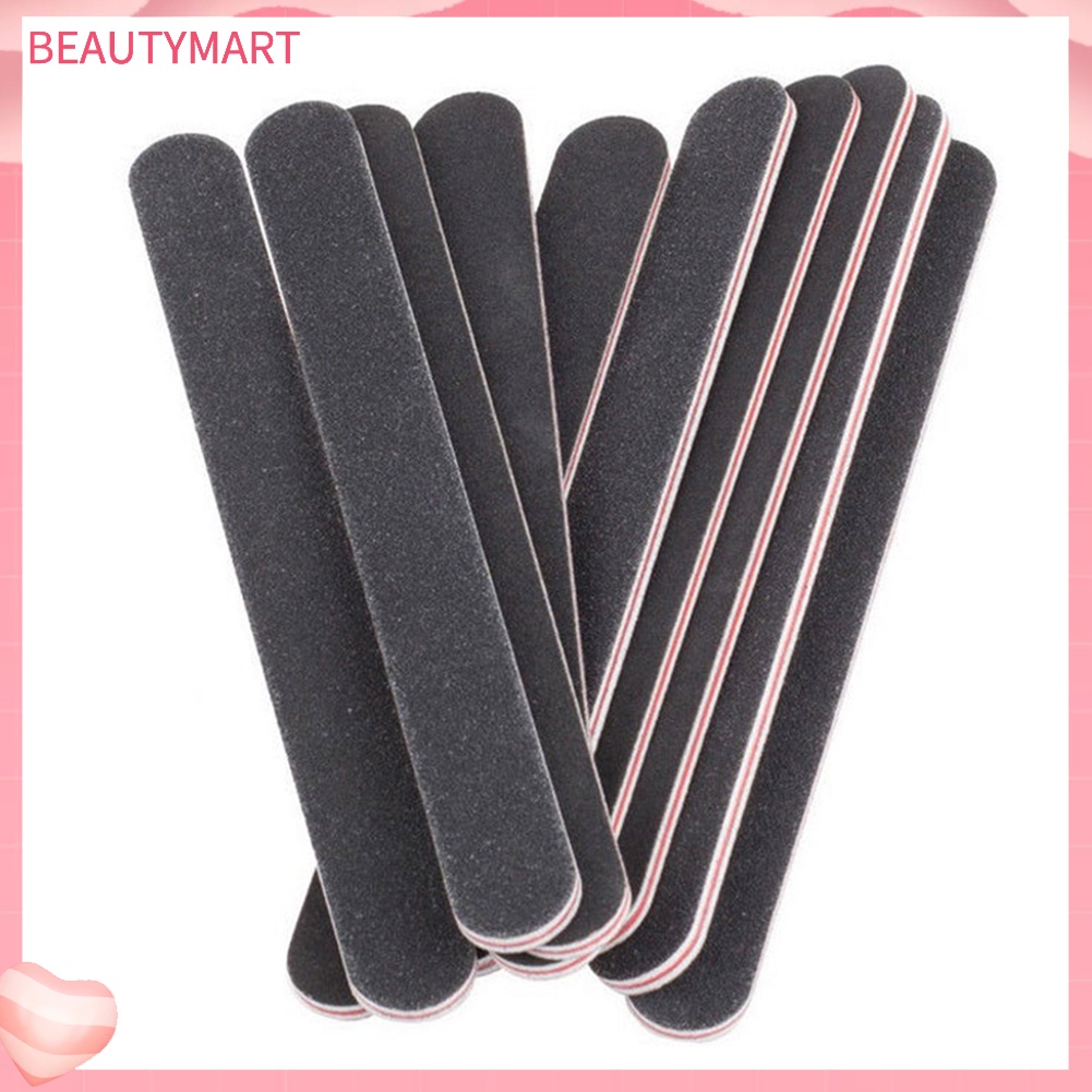 Bộ 10 Dũa Móng Tay Dạng Khối Chuyên Dụng Cho Làm Đẹp