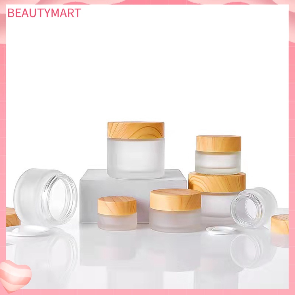 Lọ Thủy Tinh Rỗng Trong Suốt Đựng Mỹ Phẩm 5g / 10g / 20g / 30g / 50g / 60g / 100g