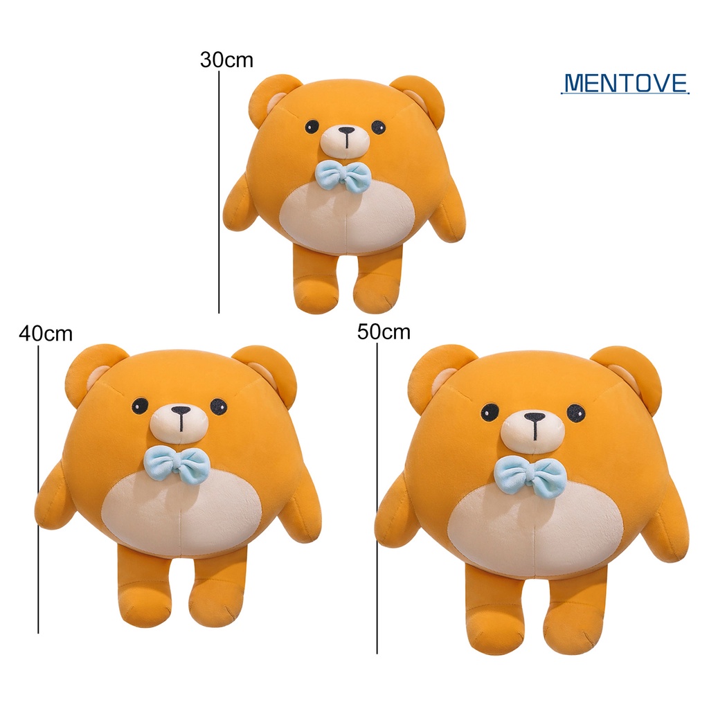 Gấu Nhồi Bông Bằng Cotton Mềm Mại Dễ Thương Trang Trí Nhà Cửa