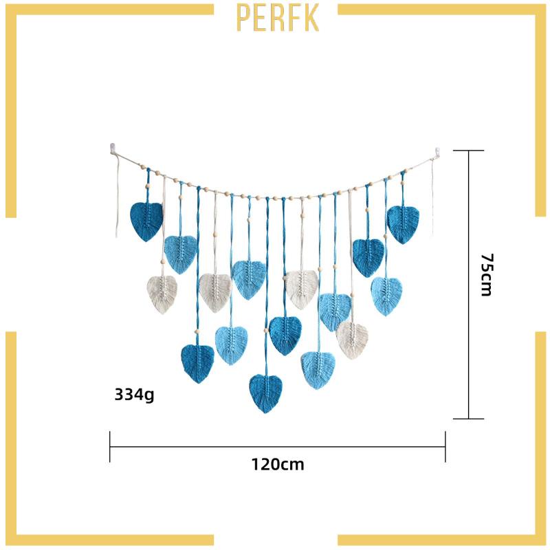 Dây Lá Macrame Đan Treo Tường Hiện Đại Trang Trí Nhà Cửa