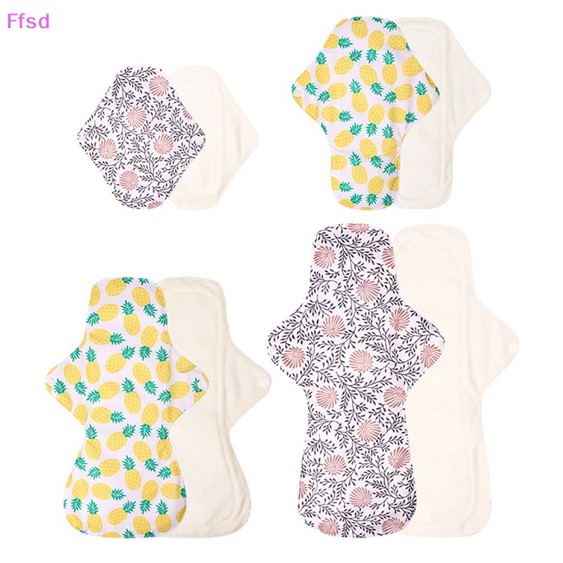 1 Miếng Lót Kinh Nguyệt Bằng Vải Than Tre Có Thể Giặt Sạch Tái Sử Dụng