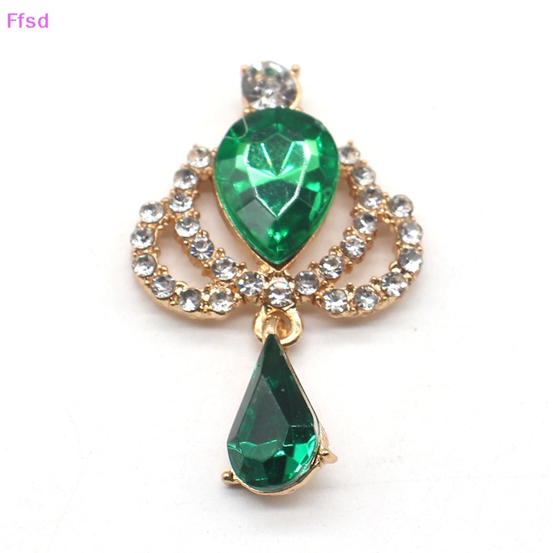 {Ffsd} Mặt Dây Chuyền Acrylic Hình Vương Miện Vàng Kim Dùng Để Trang Trí Hộp Quà Thủy Tinh * Bán Chạy