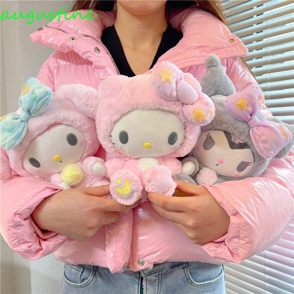 Đồ chơi nhồi bông Hình Mèo Kitty / Melody / Thỏ Melody / AUGUSTINE Kuromi Trang Trí Túi Xách / Móc Khóa