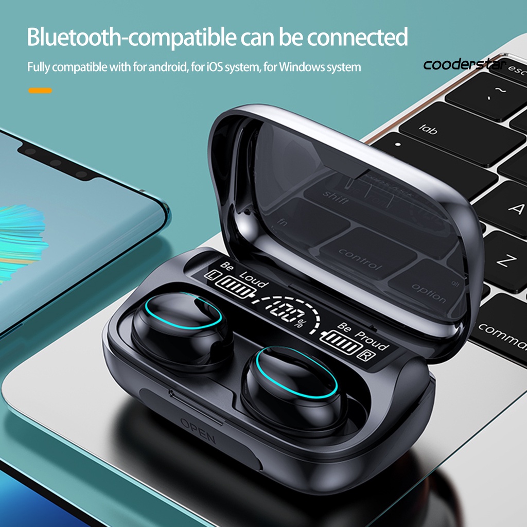 (COOD) 1 Bộ Tai Nghe Không Dây G36 Bluetooth 5.1 Giảm Tiếng Ồn Âm Thanh Nổi Sử Dụng Hàng Ngày