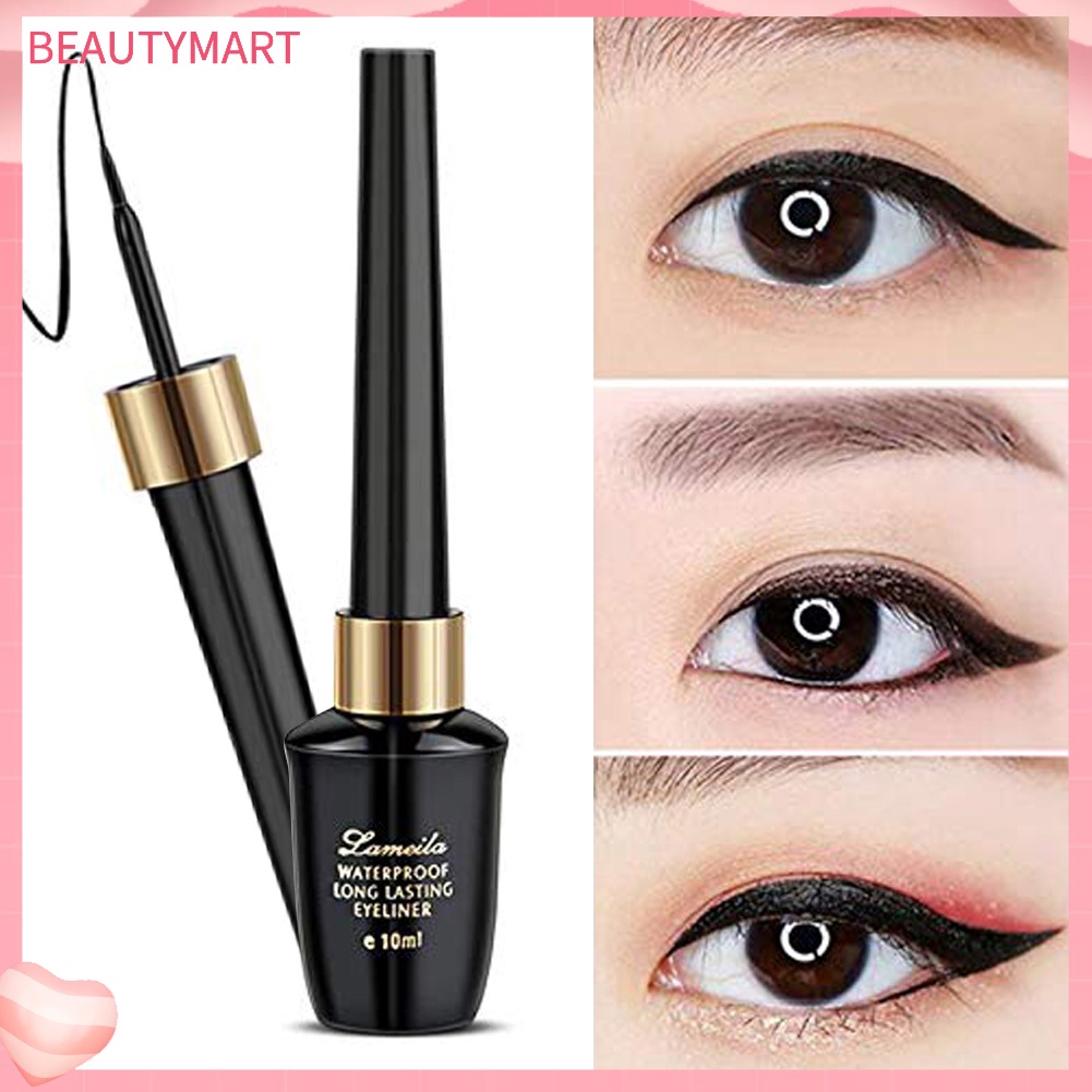 Bút Kẻ Mắt beautymart Màu Đen Dạng Lỏng Nhanh Khô Chống Thấm Nước Lâu Trôi Trang Điểm Làm Đẹp Cho Nữ