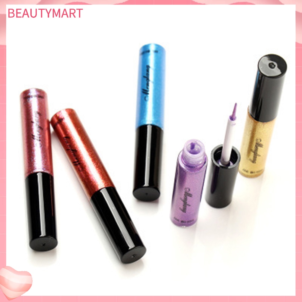 Bút Kẻ Mắt Dạng Lỏng Menglang Màu Ánh Kim Lấp Lánh Chống Thấm Nước Lâu Trôi