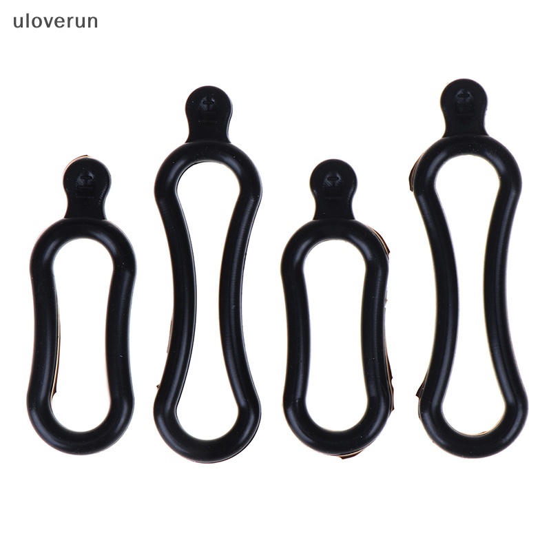 Set 4 Vòng Cao Su Silicon Buộc Đèn Pha Xe Đạp Tiện Dụng