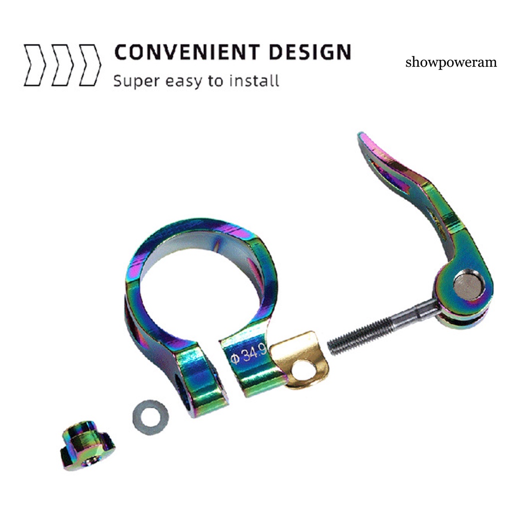 Kẹp Cố Định Yên Xe Đạp 31.8mm 34.9mm Tháo Gỡ Nhanh Siêu Nhẹ Chất Lượng Cao