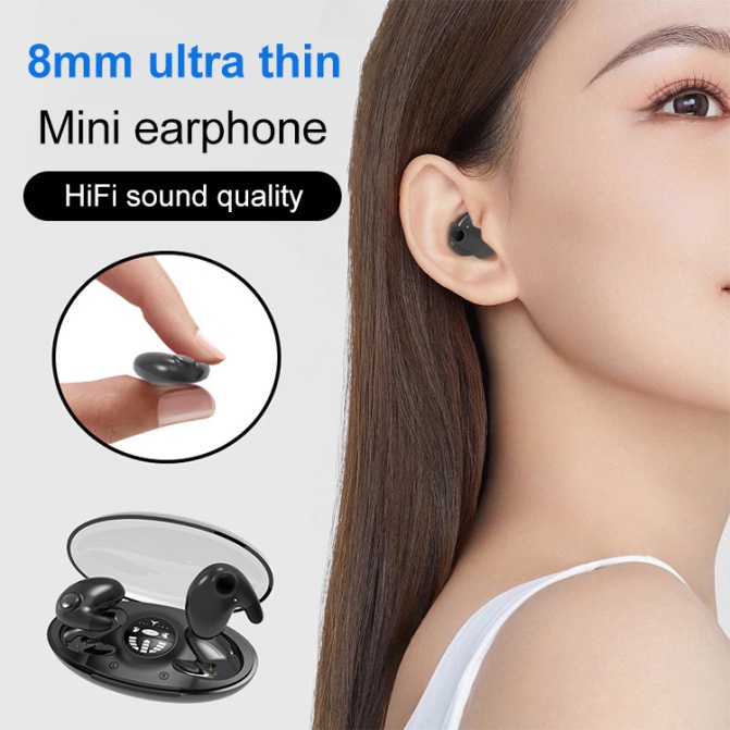 Tai Nghe Nhét Tai Bluetooth Siêu Mỏng Chất Lượng Cao