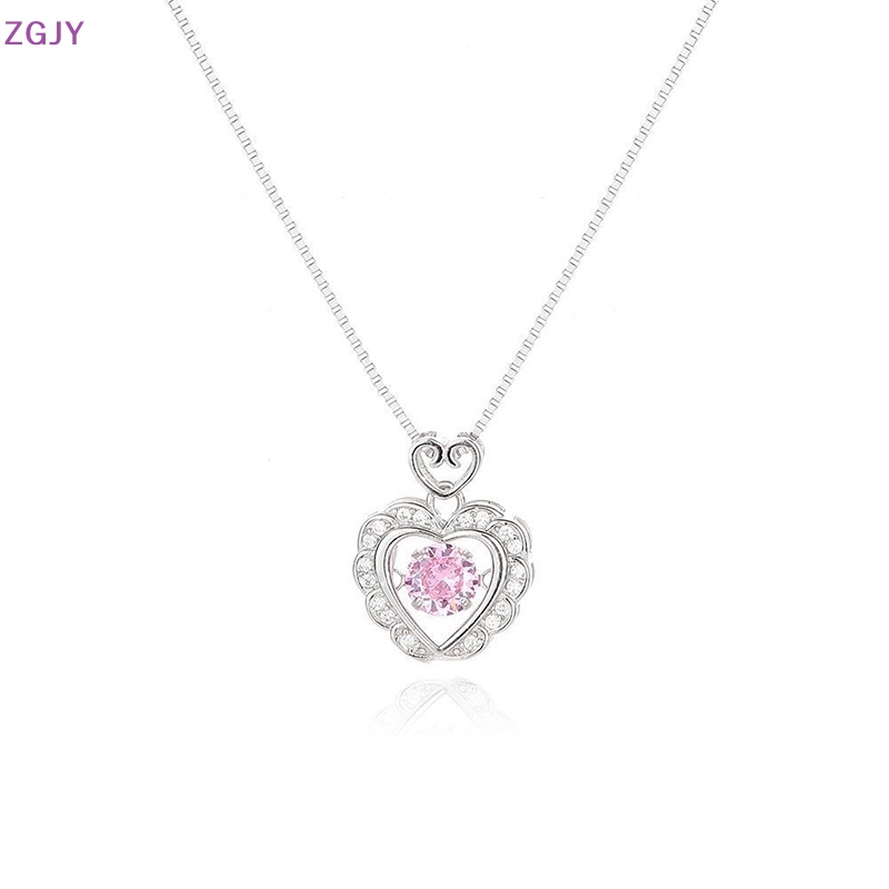 Vòng Cổ Choker Mặt Hình Trái Tim Đính Đá Hồng Phong Cách Gothic Cổ Điển Thời Trang Cho Nữ Mới