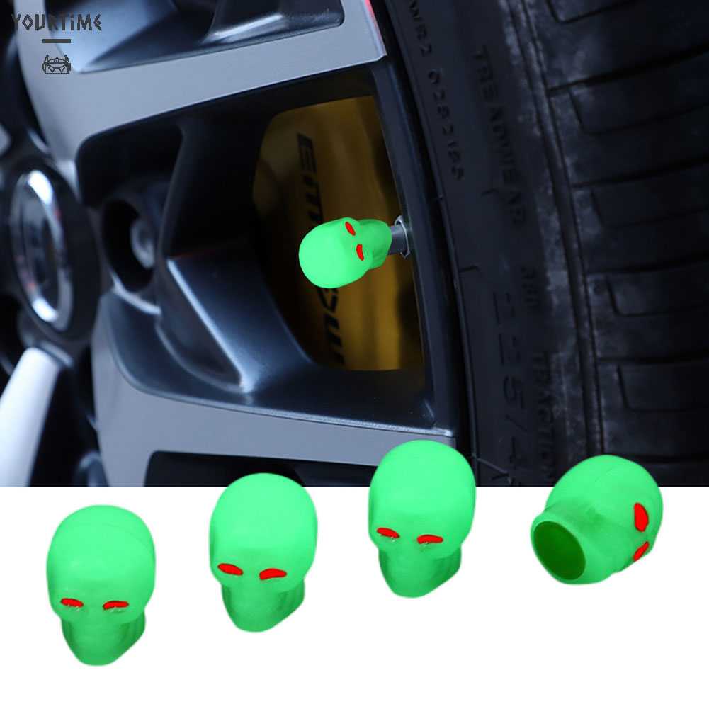 Nắp Van Bánh Xe Chống Bụi Phát Sáng Trong Tối