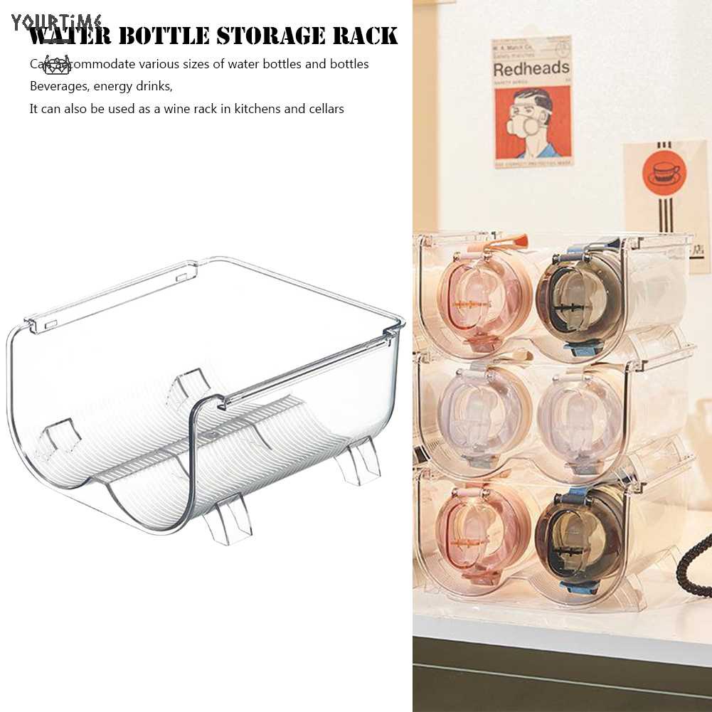 Giá Đựng Chai Nước Nhỏ Gọn Có Thể Tái Sử Dụng Cho Nhà Bếp