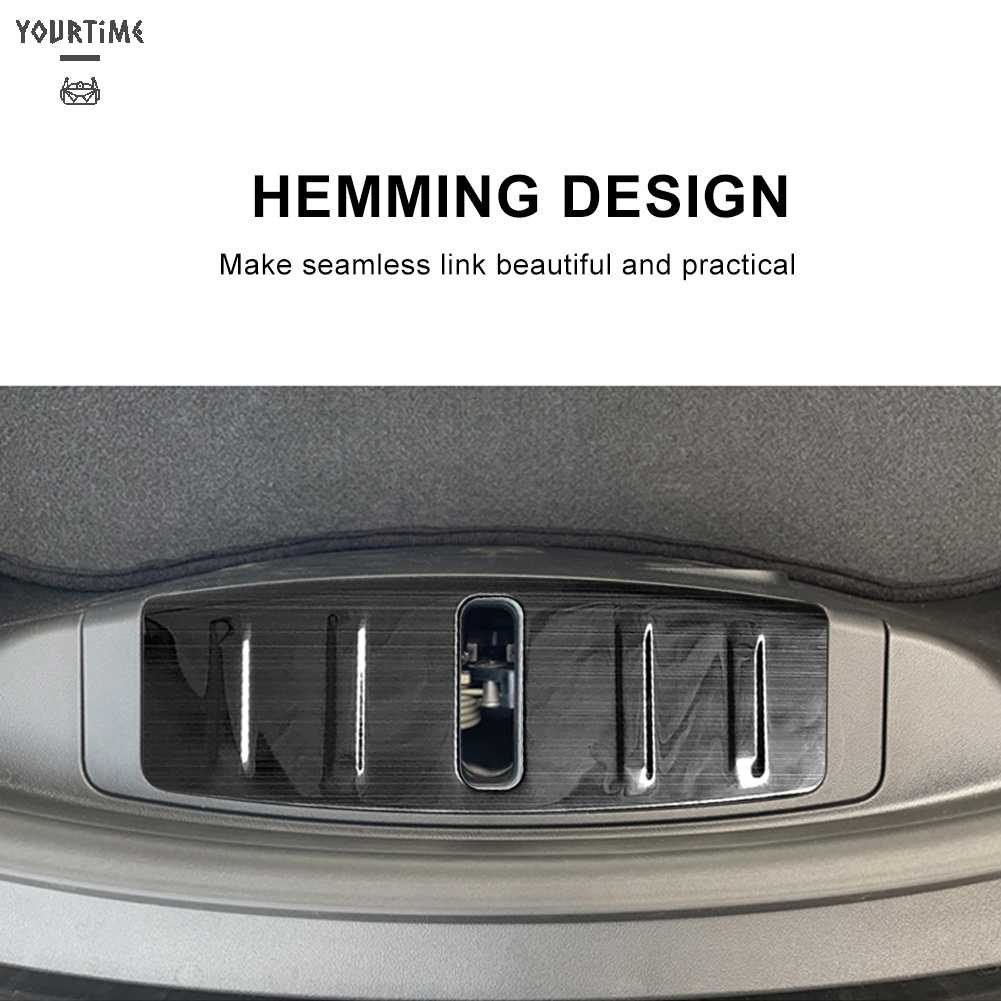 Tấm Chắn Bảo Vệ Bằng Thép Không Gỉ Gắn Phía Trước Xe Hơi Tesla Model 3 2016-2021