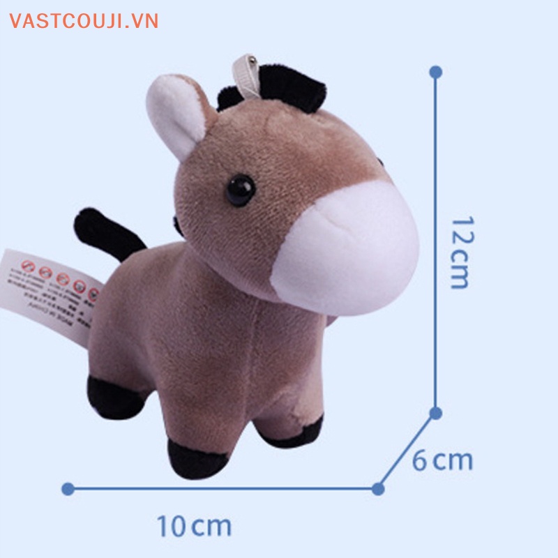 1 Thú Nhồi Bông Mềm Hình Động Vật Đáng Yêu