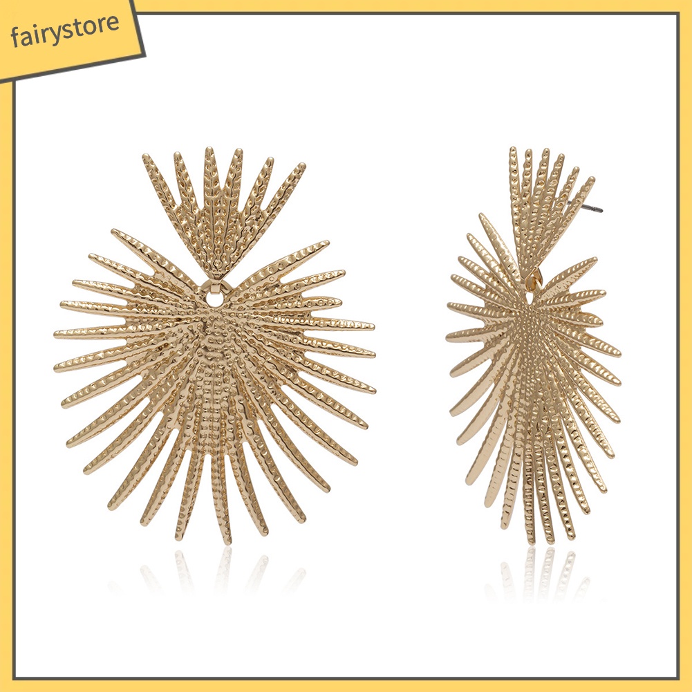 Khuyên Tai Hình Quạt / Trái Tim Vintage Cho Nữ