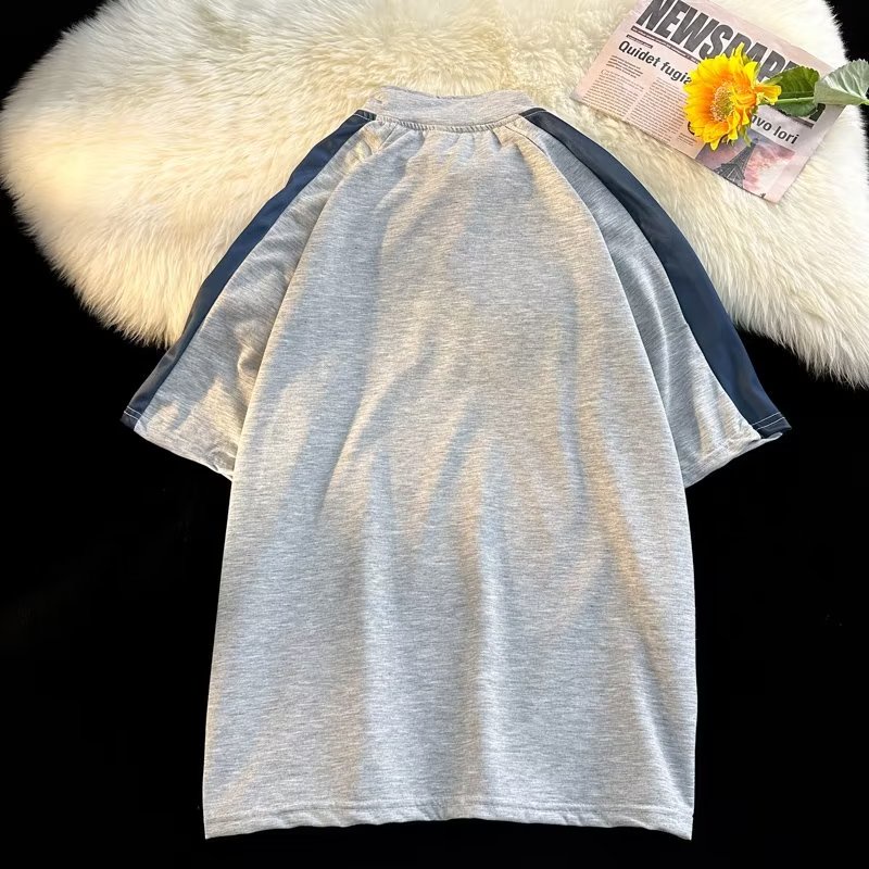 Áo Thun polo Tay Ngắn Phong Cách Retro Mỹ Thời Trang Mùa Hè Cho Nam