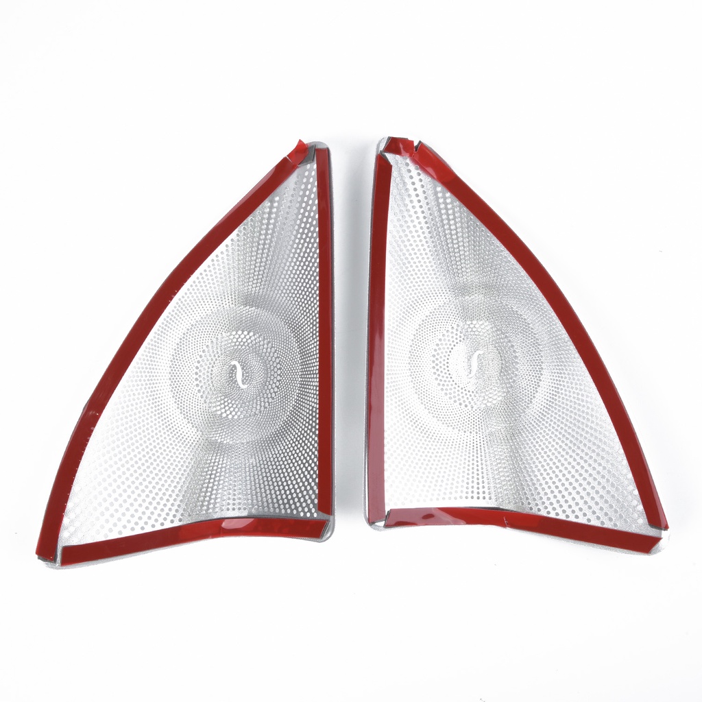 Vỏ Bọc Loa Bằng Hợp Kim Nhôm Màu Bạc Cho Benz W166 ML X166 GL-CLass GLE