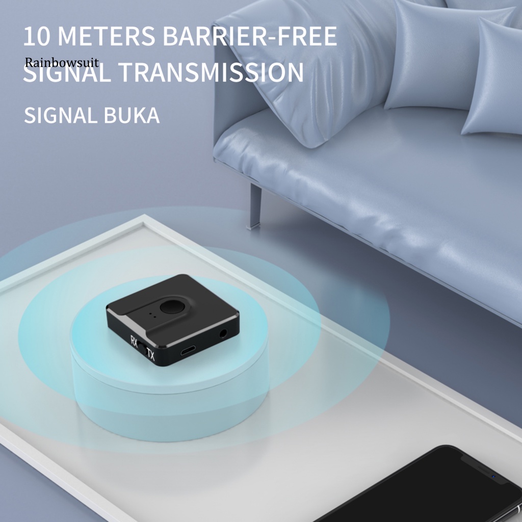 Bộ Truyền Nhận Tín Hiệu Bluetooth 5.0 2 Trong 1 Cho Điện Thoại / TV