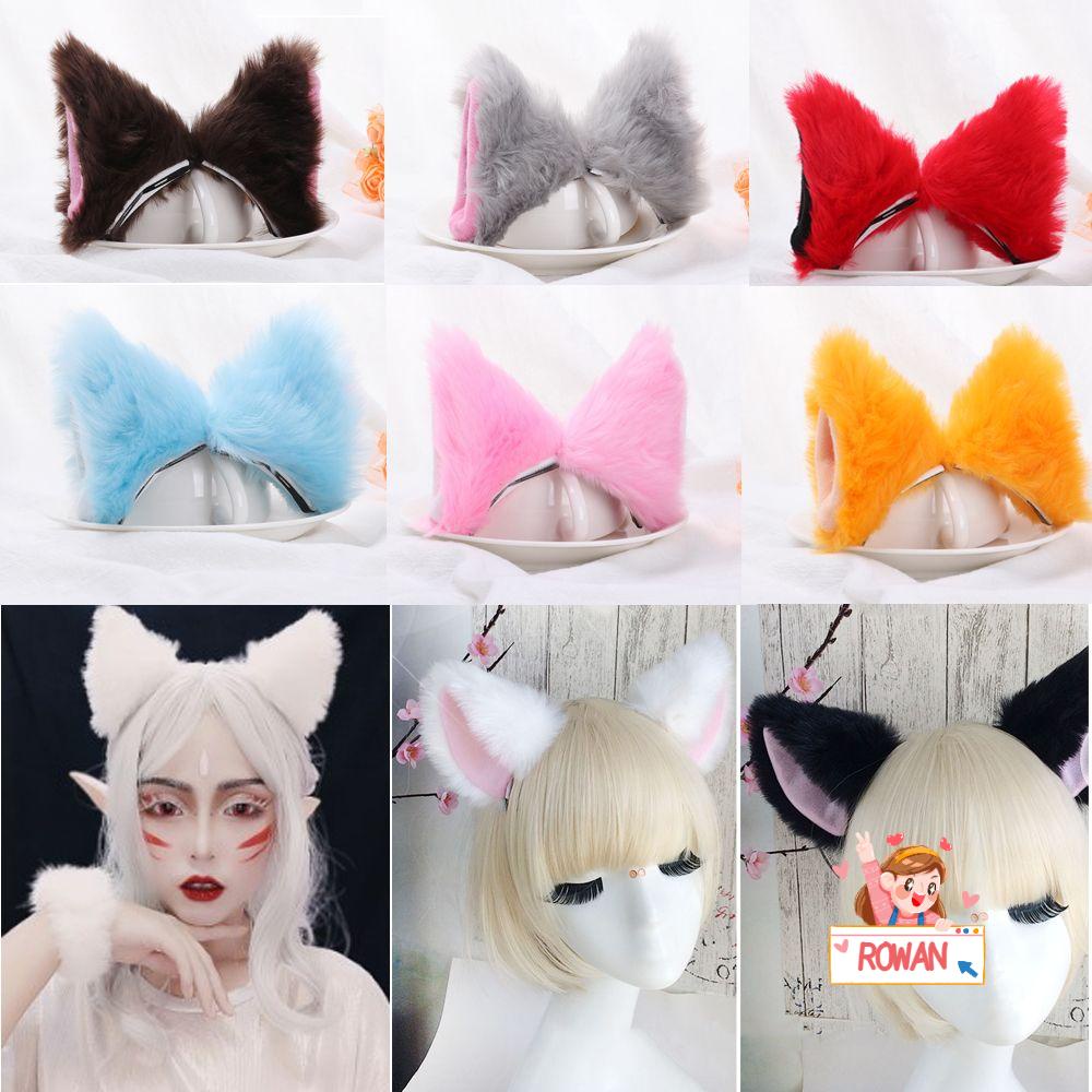 1 Cặp Kẹp Tóc Tai Mèo Bằng Lông Nhung Thời Trang Dành Cho Nữ